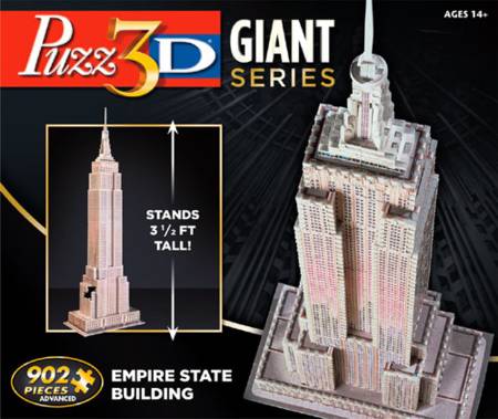 3D Jigsaw Puzzle - Giant Empire State