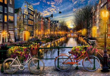 Jigsaw Puzzle - Amsterdam With Love (#17127) - 2000 Pieces Educa