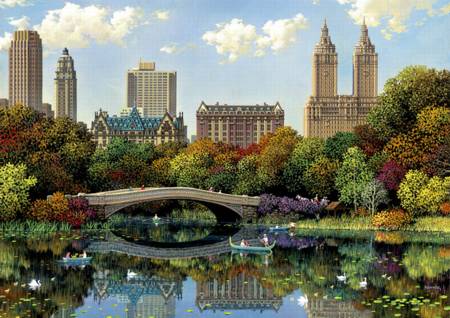 Jigsaw Puzzle - Central Park (#17136) - 8000 Pieces Educa