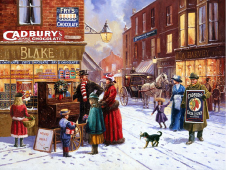Wooden Jigsaw Puzzle - London - Christmas Music - 500 Pieces Wentworth