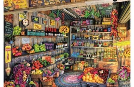 Jigsaw Puzzle - Grocery Shop (#17128) - 2000 Pieces Educa