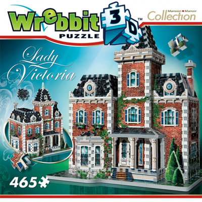 3D Jigsaw Puzzle - Lady Victoria - Wrebbit