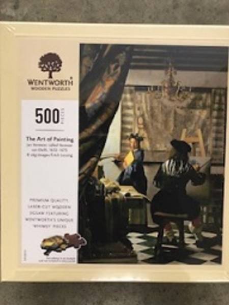 Wooden Jigsaw Puzzle - Art of Painting 600804 - 500 Pieces Wentworth