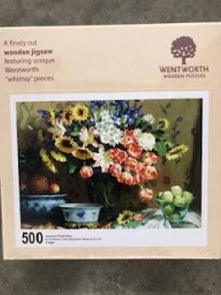 Wooden Jigsaw Puzzle - Autumn Festivities 510601- 500 Pieces Wentworth