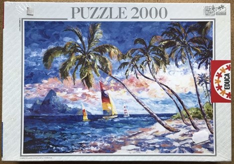 Jigsaw Puzzle - Caribbean Shores 2000 Pieces Educa