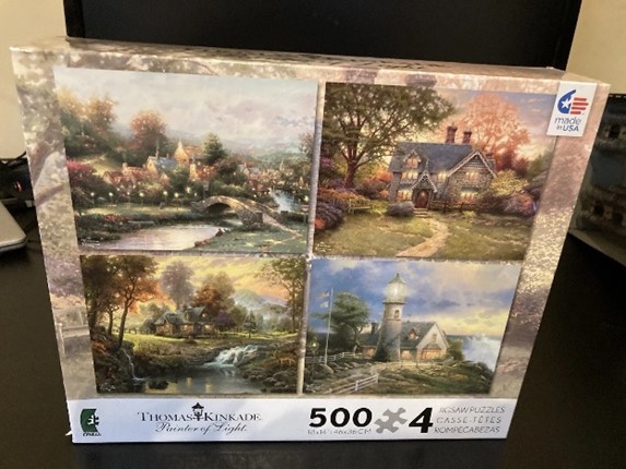 Ceaco - 500 Piece - 4 Puzzles