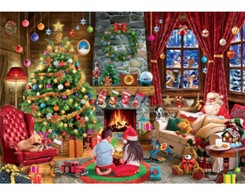 Wooden Jigsaw Puzzle - Christmas Morning - 250 Pieces