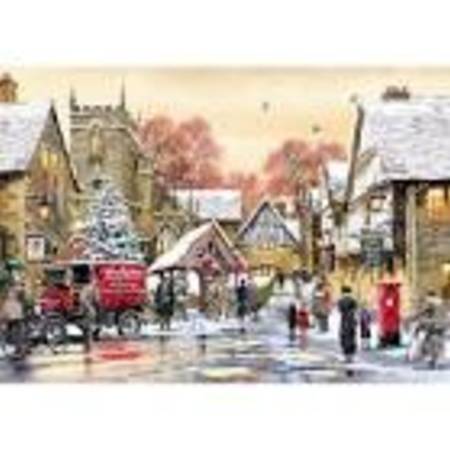 Wooden Jigsaw Puzzle - CHRISTMAS STREET 933902 - 500 Pieces Wentworth