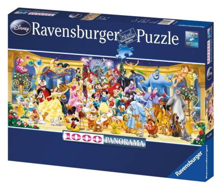 Jigsaw Puzzle - Ravensburger - Disney Group Photo - Panorama