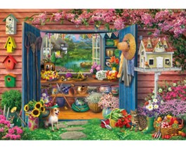 Wooden Jigsaw Puzzle - Gardening Shed (902402) - 250 Pieces