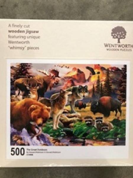 Wooden Jigsaw Puzzle - Great Outdoors 510406 - 500 Pieces Wentworth