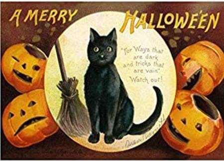 Wooden Jigsaw Puzzle - Halloween Greetings (117528091) - 250 Pieces Wentworth