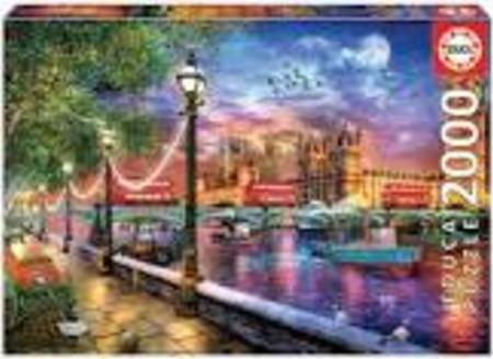 Jigsaw Puzzle - London At Sunset - 19046 - 2000 Pieces Educa
