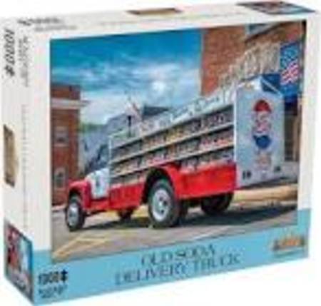 Jigsaw Puzzle - OLD SODA DELIVERY TRUCK - 1000 Pieces 