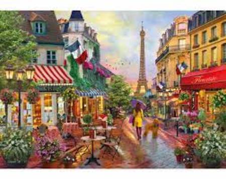 Wooden Jigsaw Puzzle - Parisian Charm - 250 Pieces
