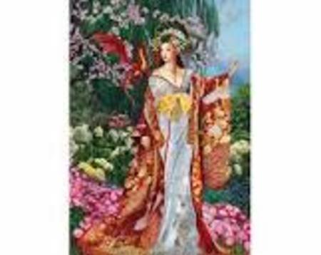 Wooden Jigsaw Puzzle - QUEEN OF SILK (910913) - 500 Pieces