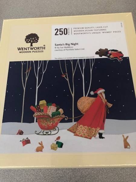 Wooden Jigsaw Puzzle - Santa's Big Night - 250 Pieces