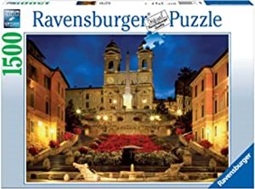 Jigsaw Puzzle - The Spanish Steps in Rome 163700 - 1500 Pieces Ravensburger