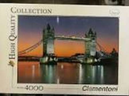 Jigsaw Puzzle - Tower Bridge  - 4000 Pieces Clementoni
