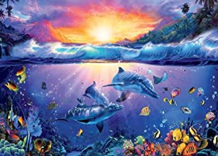 Jigsaw Puzzle - Twilight in Paradise 33889- 1000 Pieces Ceaco