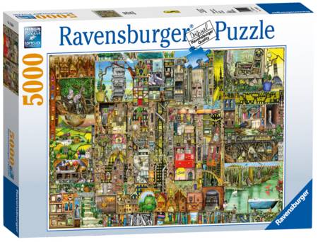 Jigsaw Puzzle - Bizarre Town (17430) - 5000 Pieces Ravensburger