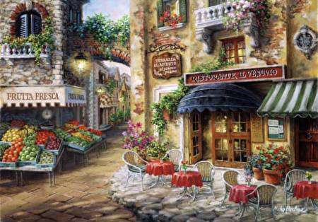 Wooden Jigsaw Puzzle - Buon Appetito (801305) - 500 Pieces