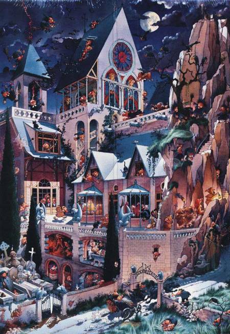 Jigsaw Puzzle - Castle of Horrors (#26127) - 2000 Pieces Heye