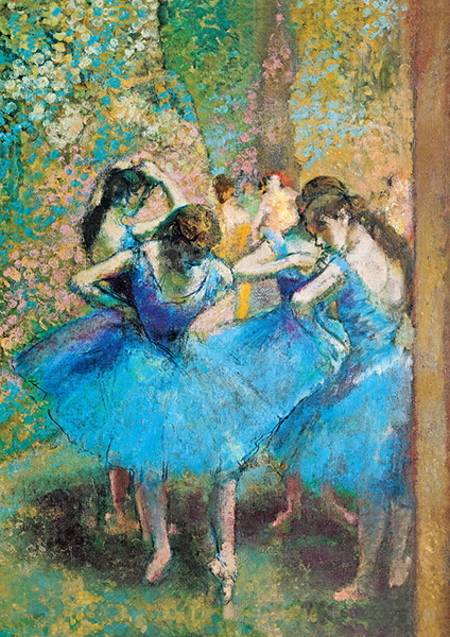 Jigsaw Puzzle -  Dancers in Blue (10361)