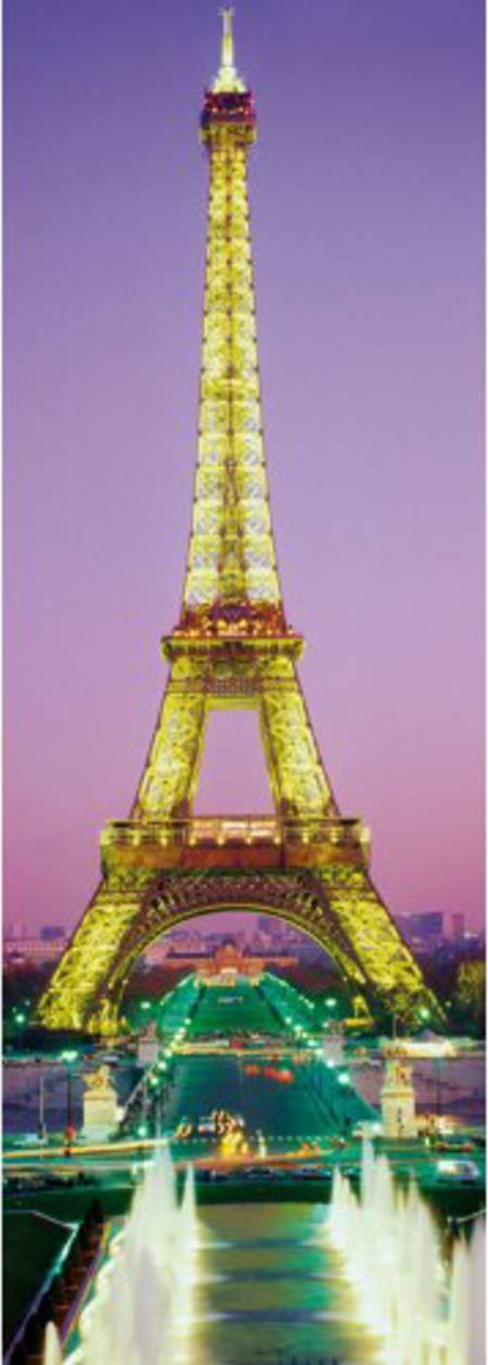 Jigsaw Puzzle - Tour Eiffel (Panoramic Image) - 1000 Pieces Clementoni