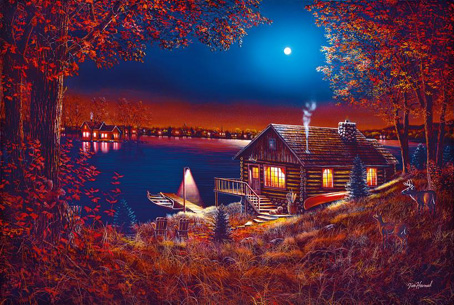 Jigsaw Puzzle - Evening Serenity (39121) - 1000 Pieces Clementoni