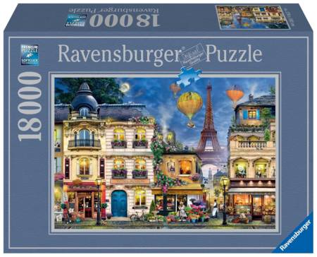 Jigsaw Puzzle - Evening Walk in Paris - 18000 Pieces Ravensburger