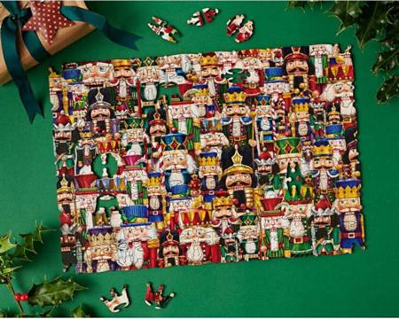 Wooden Jigsaw Puzzle - Festival of Nutcrackers (892506) - 500 Pieces