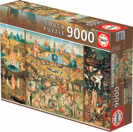 Jigsaw Puzzle - Garden of Earthly Delights (14831) - 9000 Pieces Educa