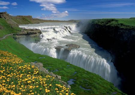 Jigsaw Puzzle - Golden Falls, Iceland (10314)