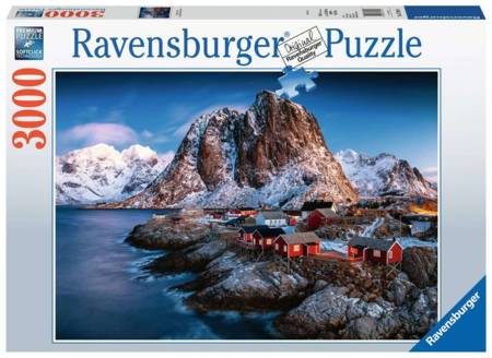 Jigsaw Puzzle - Hamnoy, Lofoton (#17081) - 3000 Pieces Ravensburger