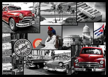 Jigsaw Puzzle - Havana - Collage (37170)
