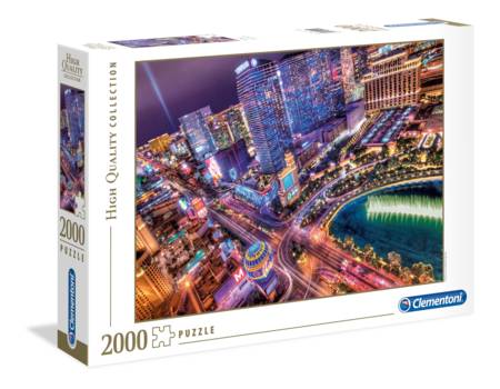 Jigsaw Puzzle - Las Vegas (32555) - 2000 Pieces Clementoni
