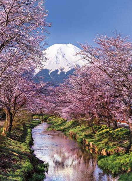 Jigsaw Puzzle - Mount Fuji (#39418)  - 1000 Pieces Clementoni