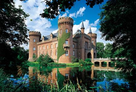 Jigsaw Puzzle - Moyland Castle, Germany (26074)  1500 Trefl