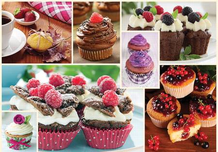 Jigsaw Puzzle -  Muffins (10360)
