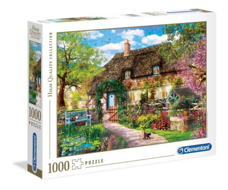 Jigsaw Puzzle - Old Cottage (39520) - 1000 Pieces Clementoni