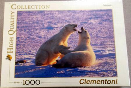 Jigsaw Puzzle - Polar Bears (#31396) - 1000 Pieces Clementoni