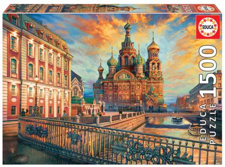 Jigsaw Puzzle - Saint Petersburg (18501) - 1500 Pieces Educa