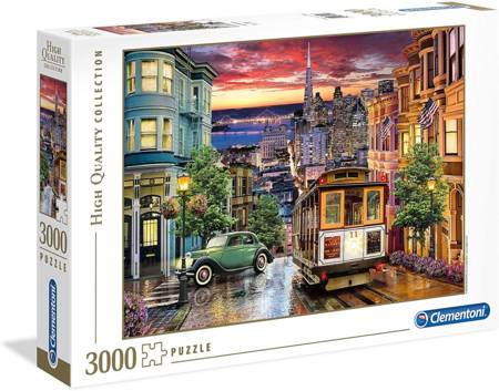Jigsaw Puzzle - San Francisco (33547) - 3000 Pieces Clementoni