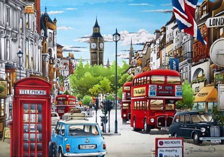 Wooden Jigsaw Puzzle - SW1 Whitehall (701205) - 250 Pieces Wentworth