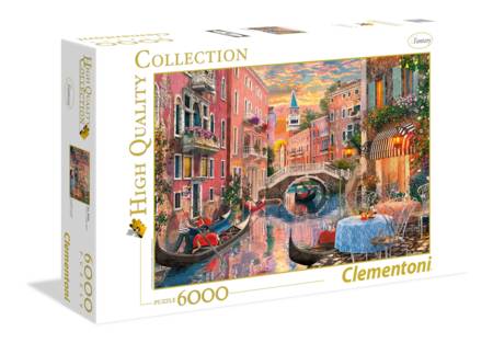 Jigsaw Puzzle - Venice Evening Sunset (36524) - 6000 Pieces Clementoni